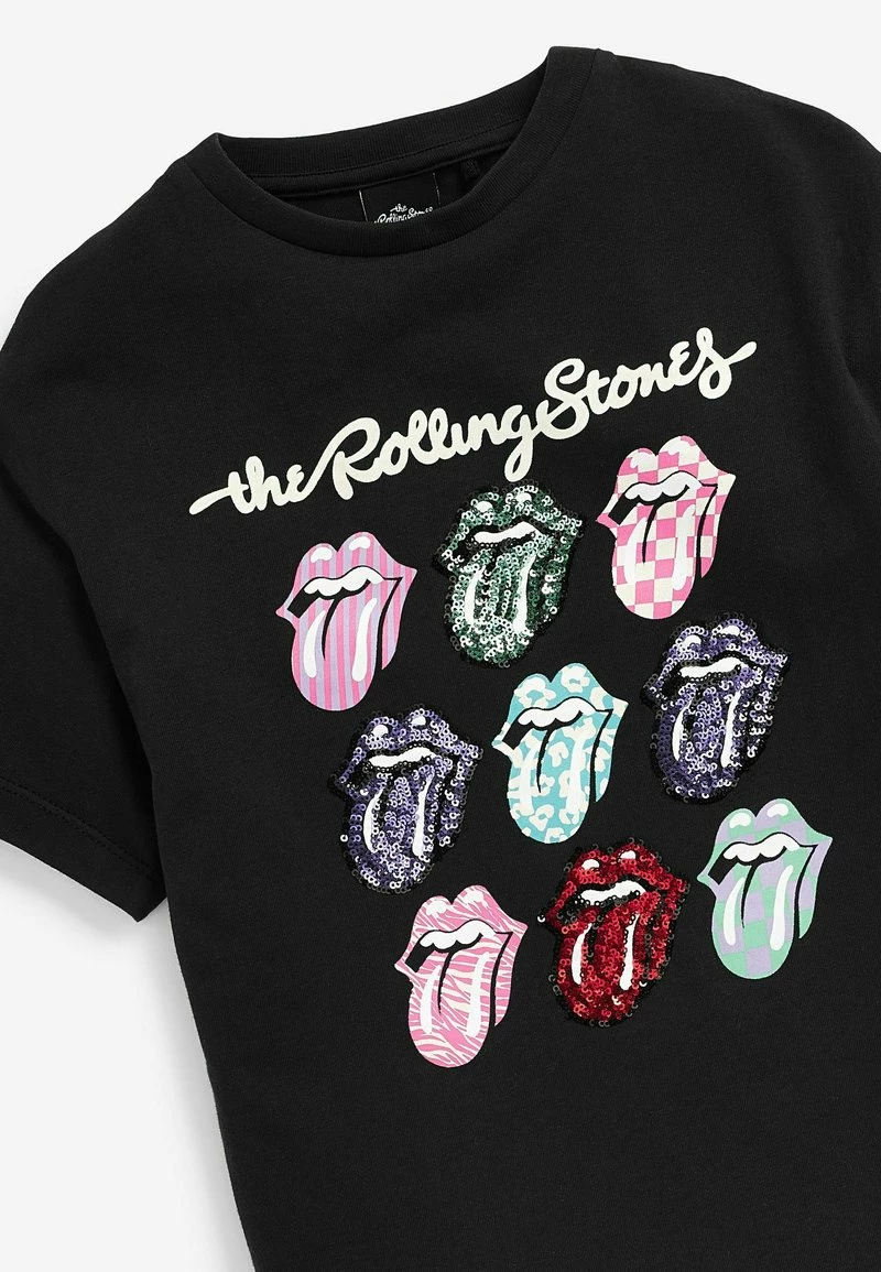 Next ROLLING STONES SEQUIN TONGUES - T-Shirt Print - Grey | Kinder – Bild 4