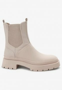 Next Damen RUBBERISED CHUNKY - Gummistiefel - Off-white