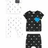 Next Kinder SET - Leggings - Hosen - White And Black Dinosaur