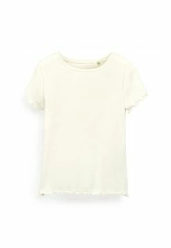 Next Kinder SHORT SLEEVE RICH - T-Shirt Basic - Ecru White