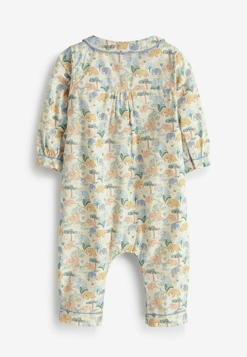 Next Kinder WOVEN COLLARED BABY - Strampler - Blue Elephant Print – Bild 2