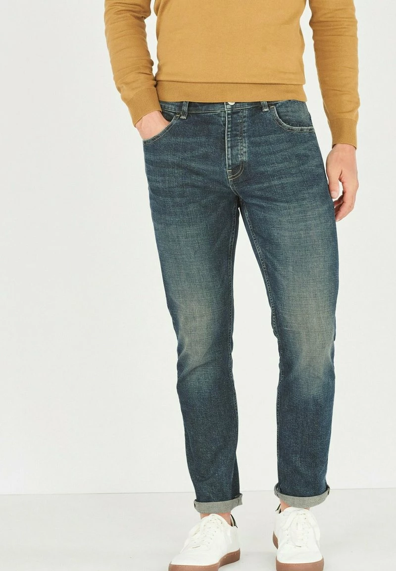 Next Herren STRETCH - Jeans Straight Leg - Dyed Denim