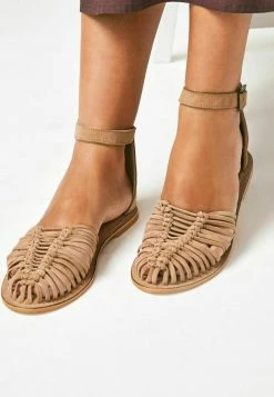 Next Damen HUARACHE - Riemchenballerina - Camel