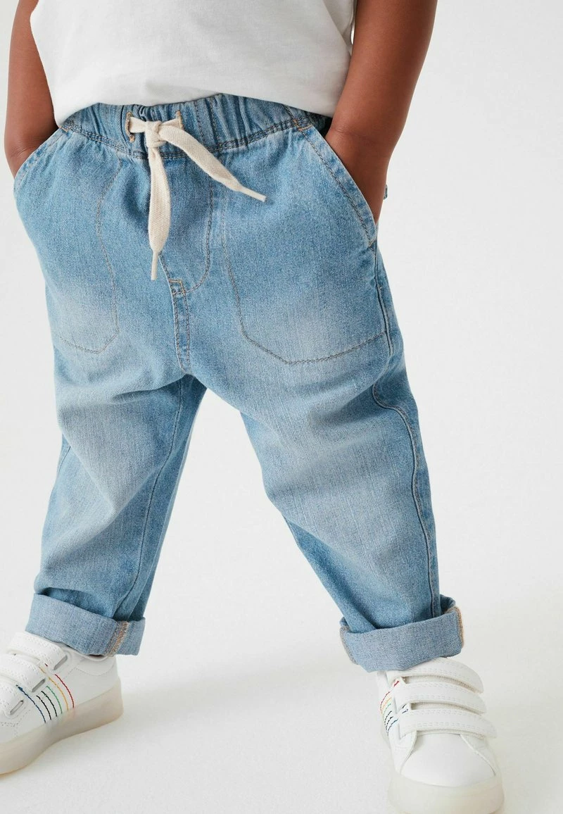 Next Kinder Jeans Tapered Fit - Denim Light Wash – Bild 2