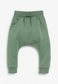 Next Kinder DROP CROTCH - Jogginghose - Green