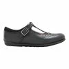 Next Kinder BLACK T-BAR LEATHER SHOES (OLDER) - Slipper - Black