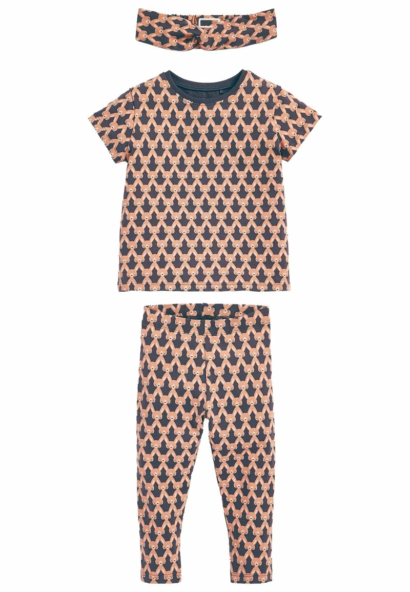 Next Kinder SET - Leggings - Hosen - Black Brown Bunny – Bild 3