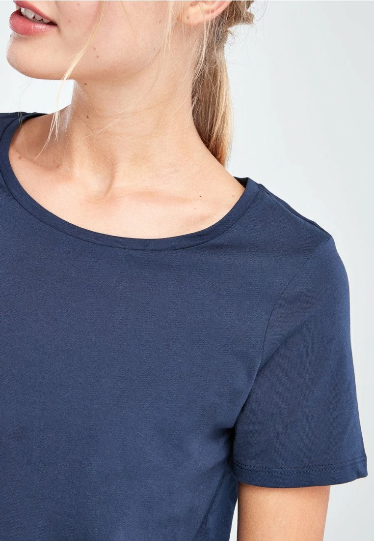 Next T-Shirt Basic - Dark Blue | Damen – Bild 4