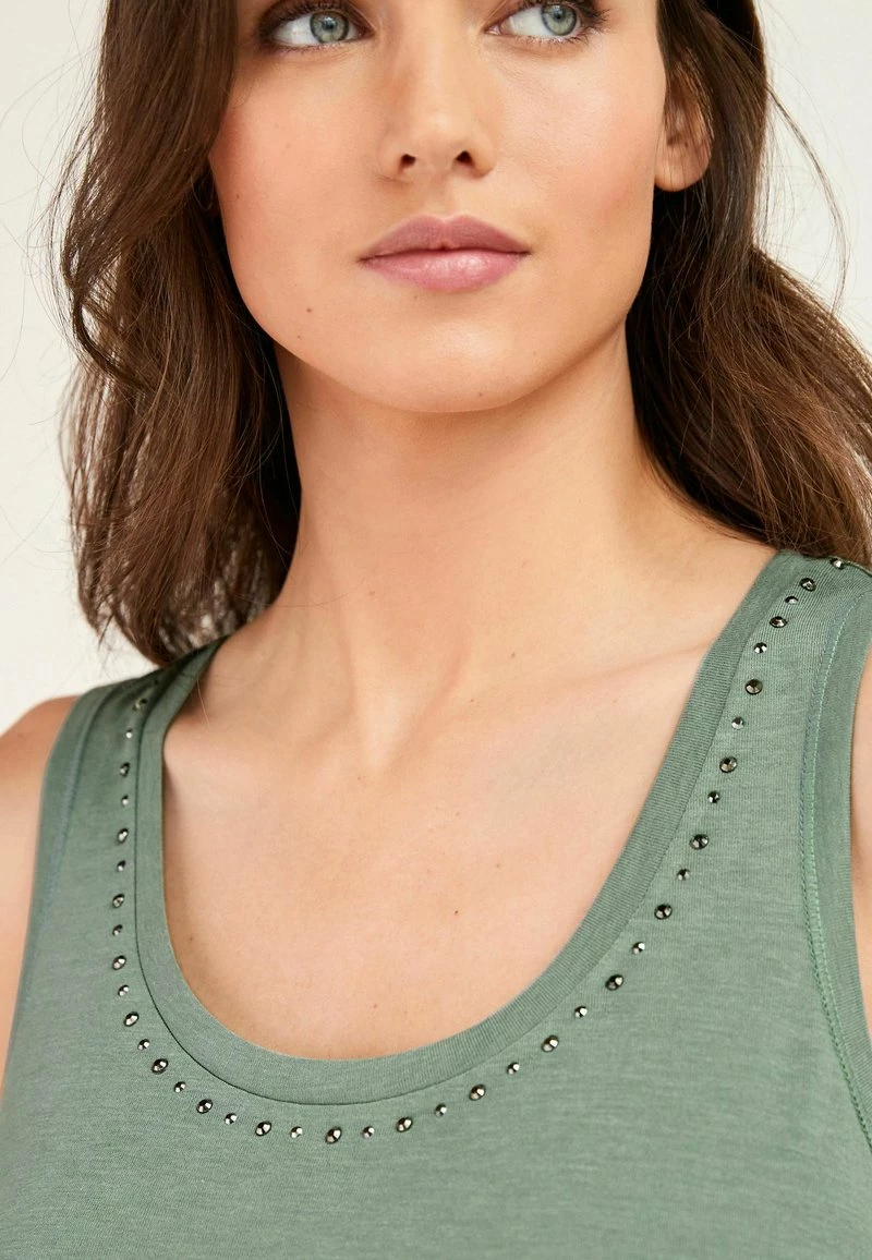 Next Damen Top - Green Embellished – Bild 4