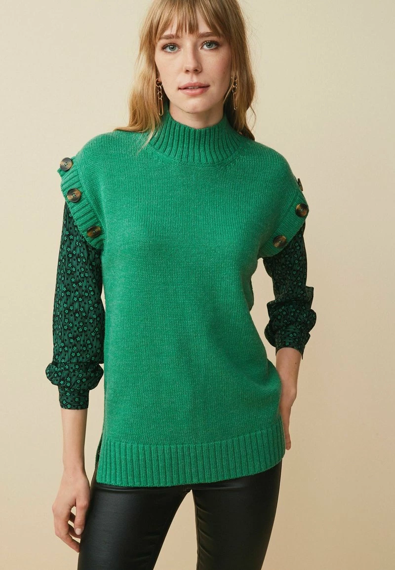 Next Damen Langarmshirt - Green