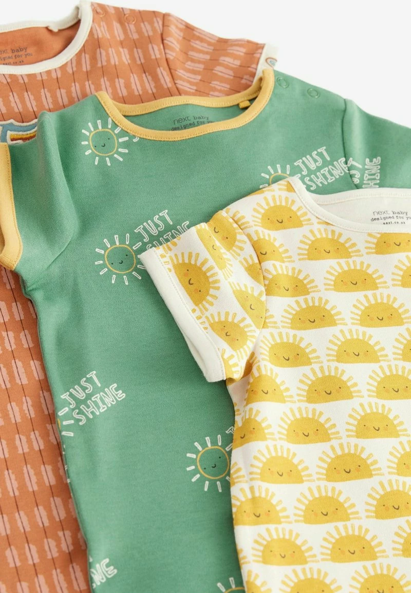 Next 3 PACK - Jumpsuit - Rust Brown Retro Baby | Kinder – Bild 6