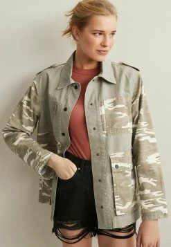 Next Damen SAVANNAH MILLER CAMO - Übergangsjacke - Khaki Green