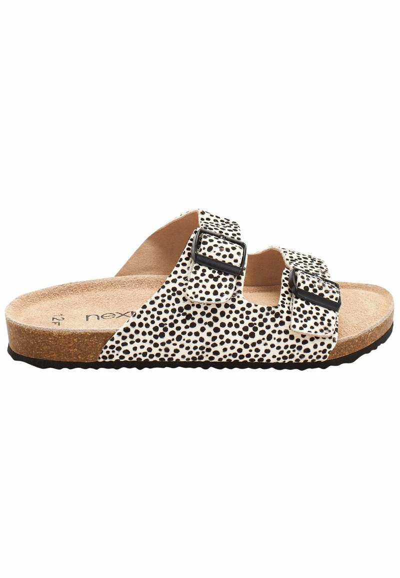 Next Kinder Pantolette Flach - Animal Print Leather