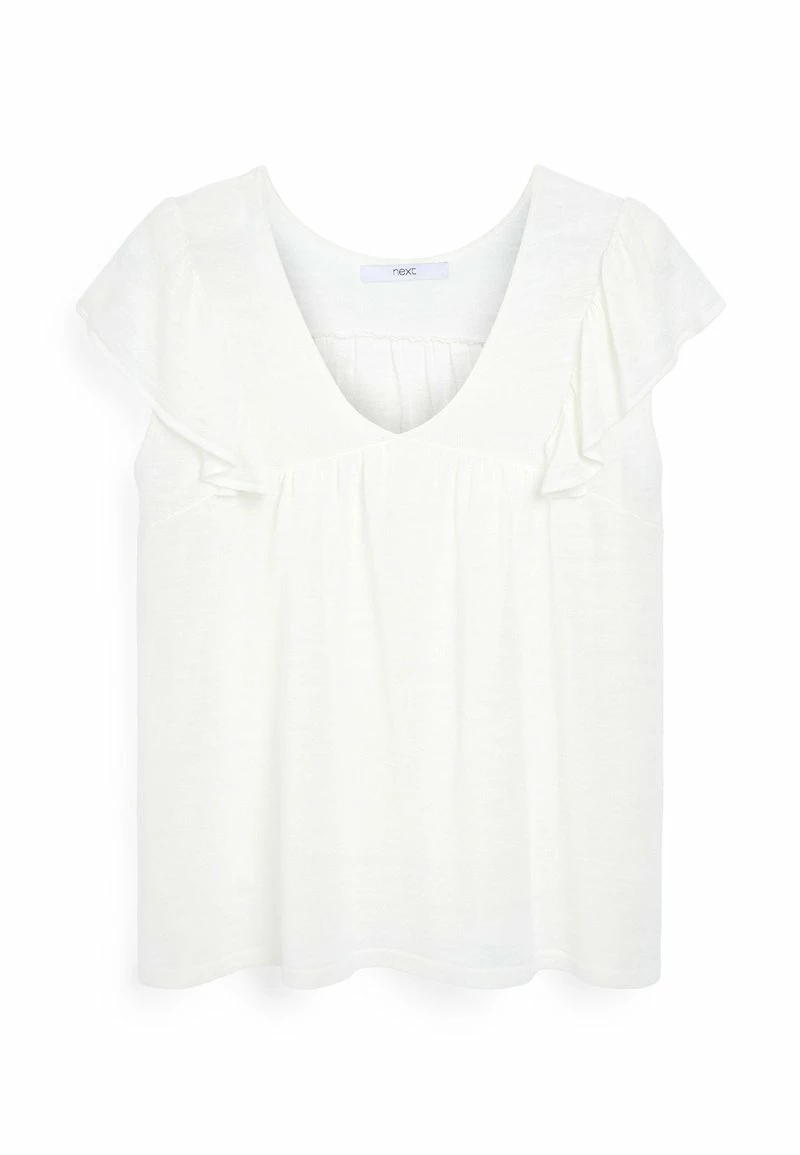 Next Damen T-Shirt Print - Ecru White – Bild 4
