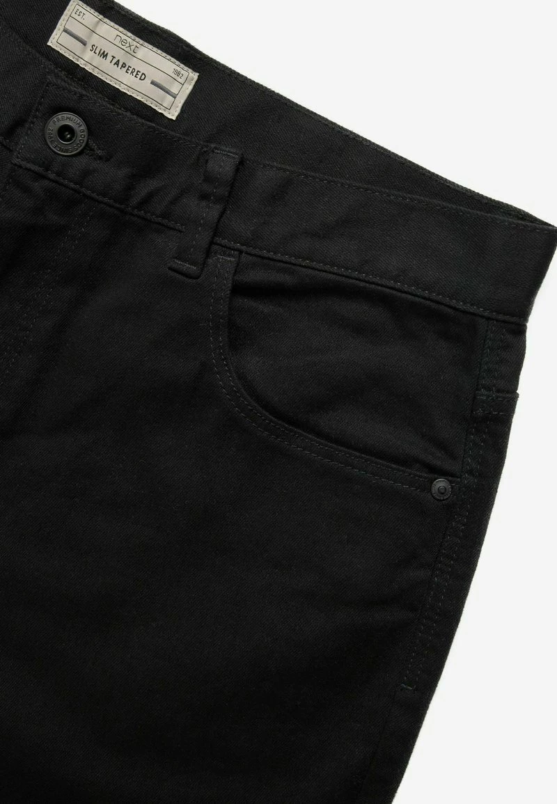 Next Herren WITH STRETCH - Jeans Slim Fit - Black – Bild 5