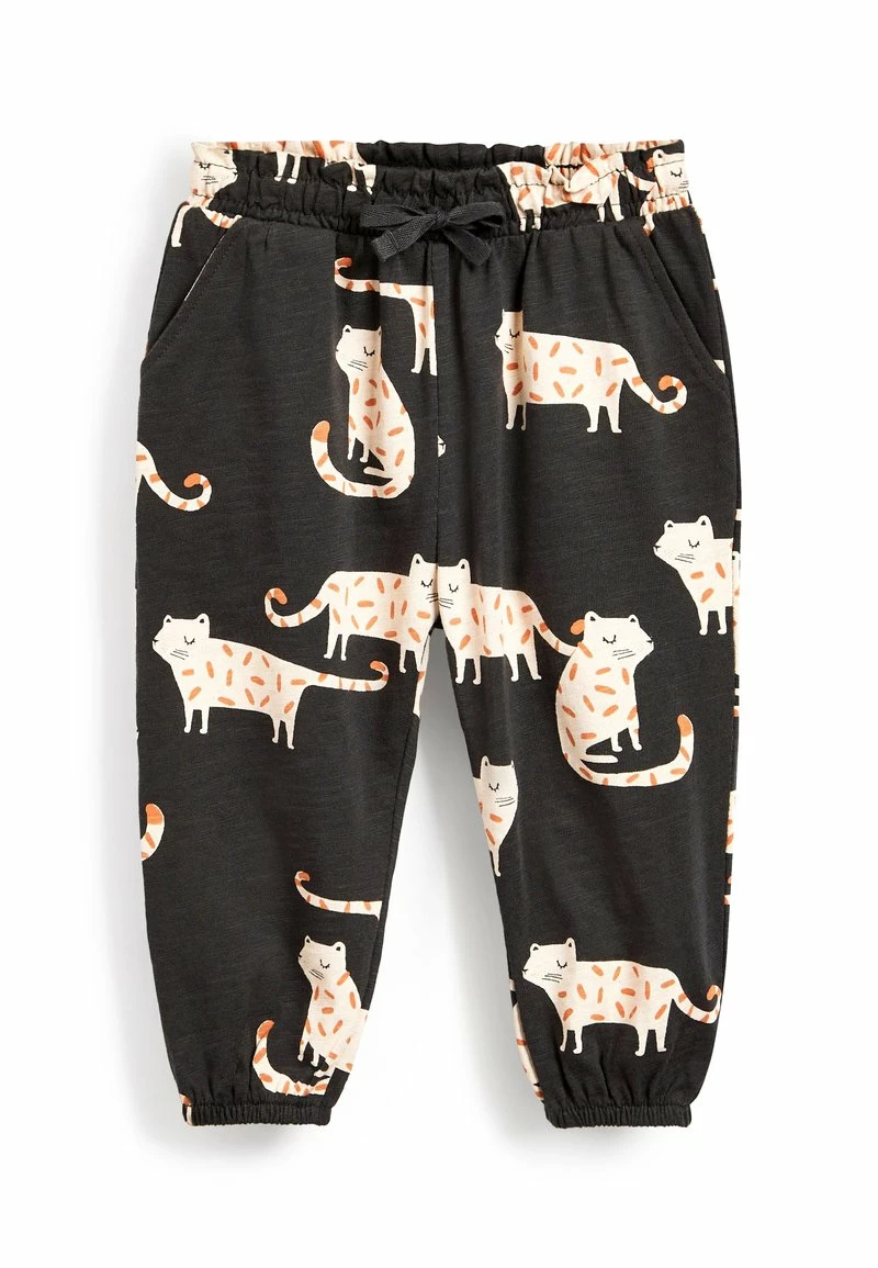 Next Kinder Jogginghose - Charcoal Grey Leopard – Bild 4
