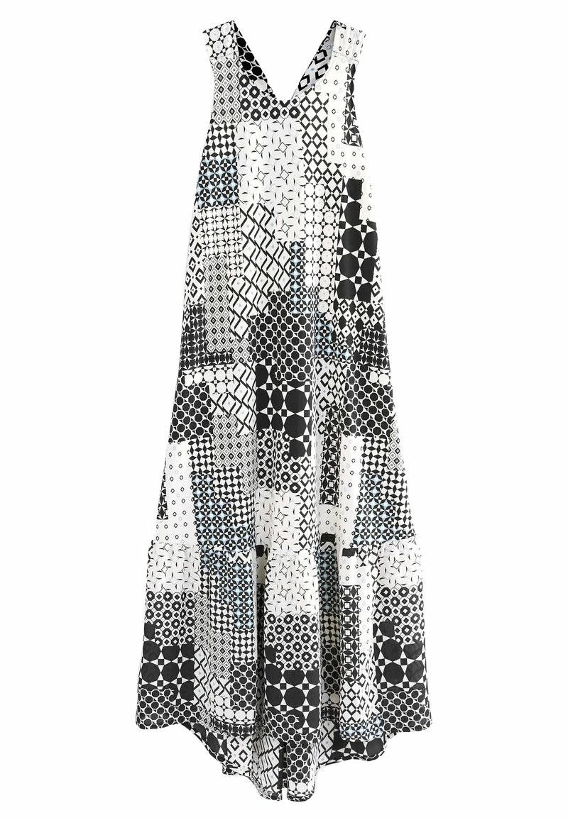 Next Damen SLEEVELESS - Maxikleid - Black White Geo Print – Bild 4