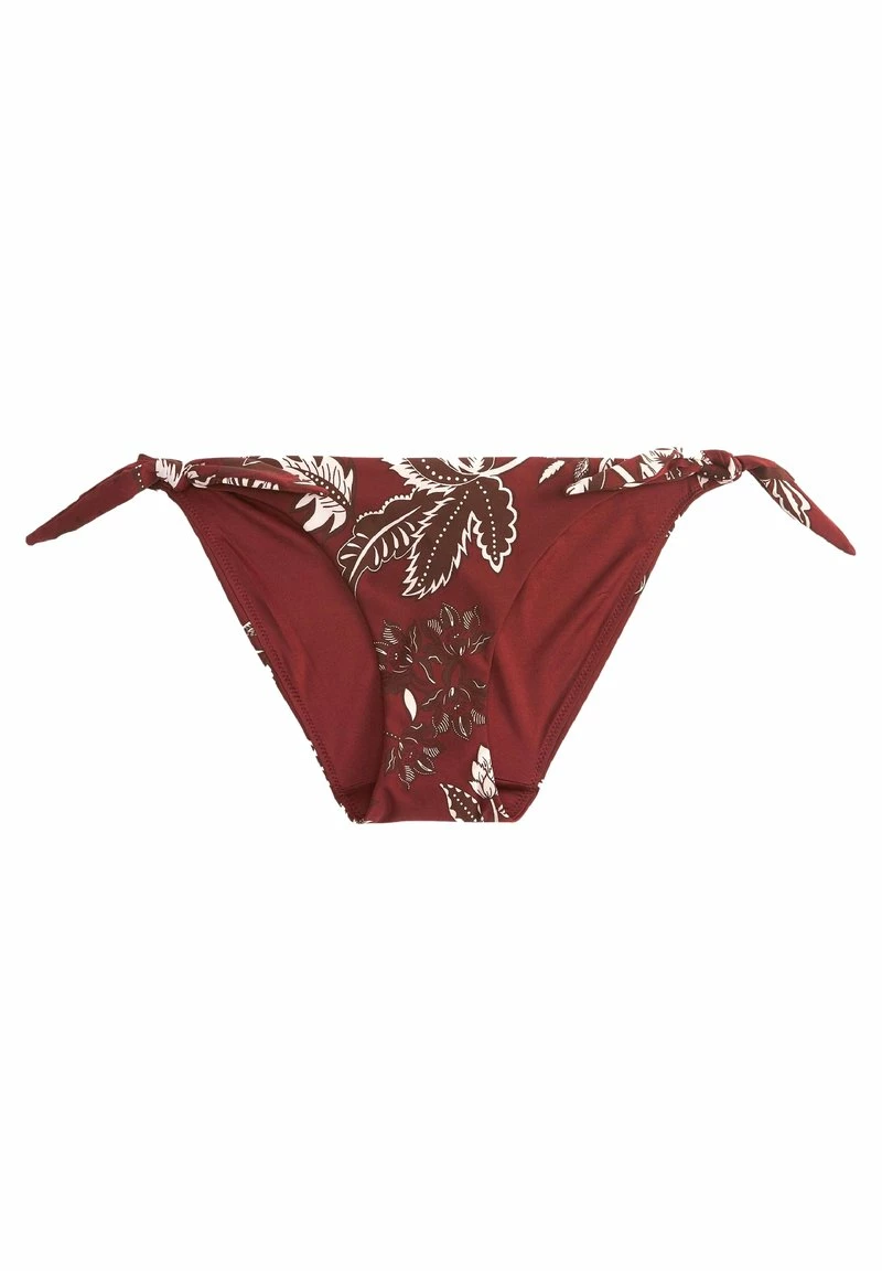 Next Damen Bikini-Hose - Berry Red Floral – Bild 2