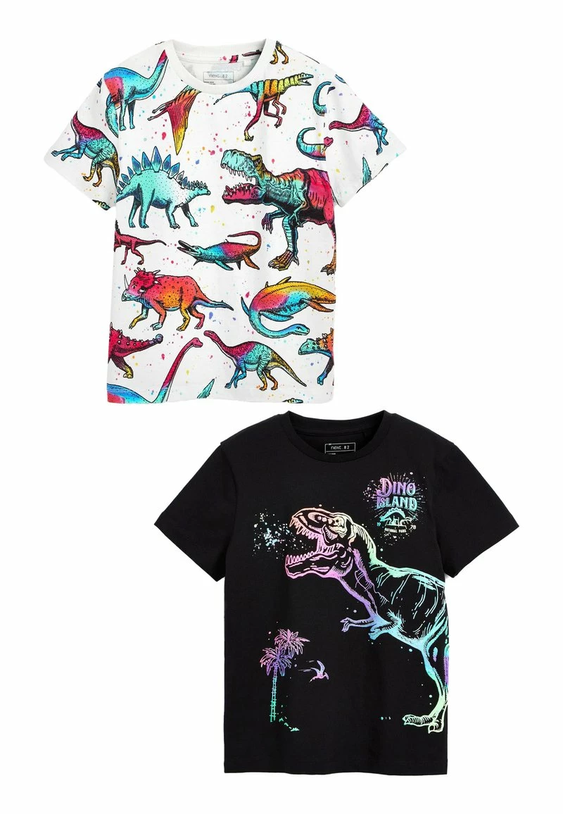 Next Kinder 2 PACK - T-Shirt Print - Rainbow Dino