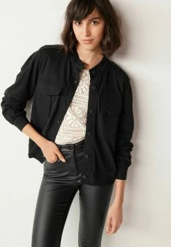 Next Damen SLUB UTILITY - Leichte Jacke - Black