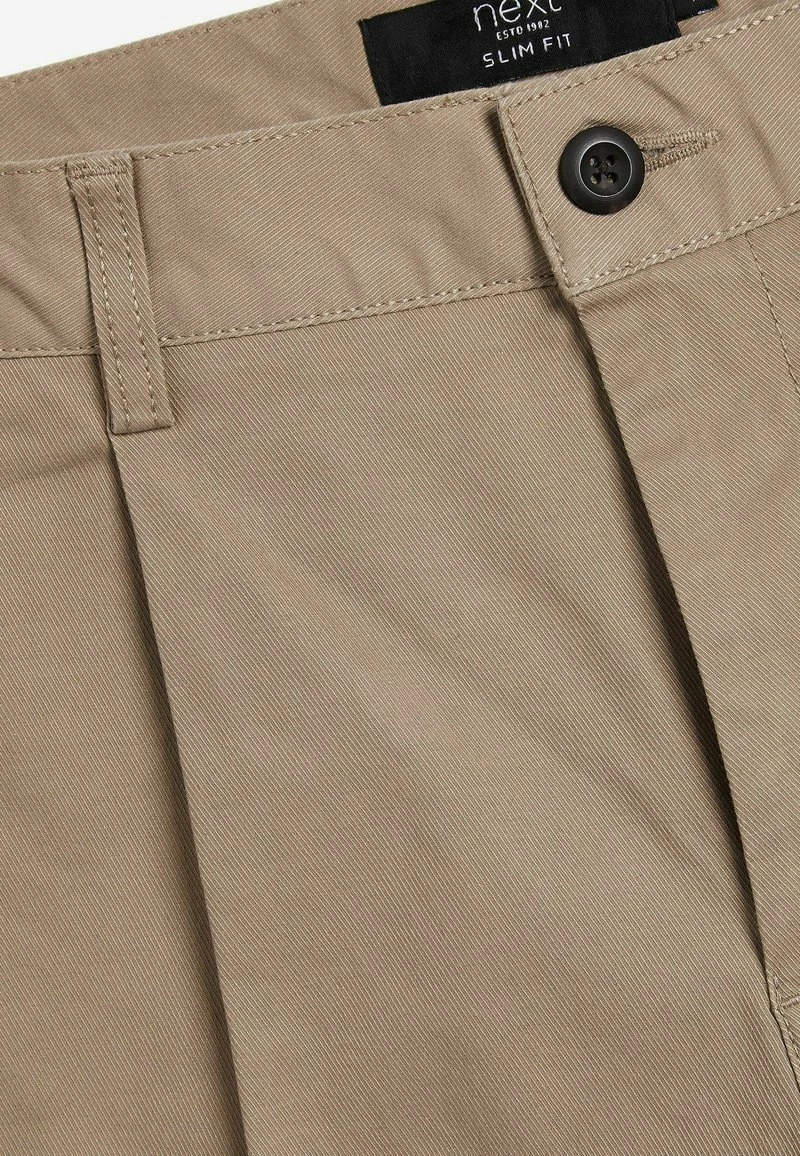 Next Herren PLEATED STRETCH - Stoffhose - Stone – Bild 2