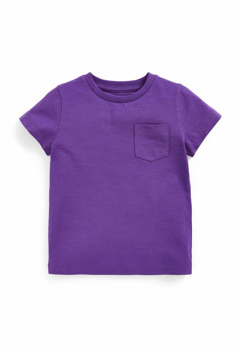 Next Kinder SHORT SLEEVE PLAIN - T-Shirt Basic - Purple