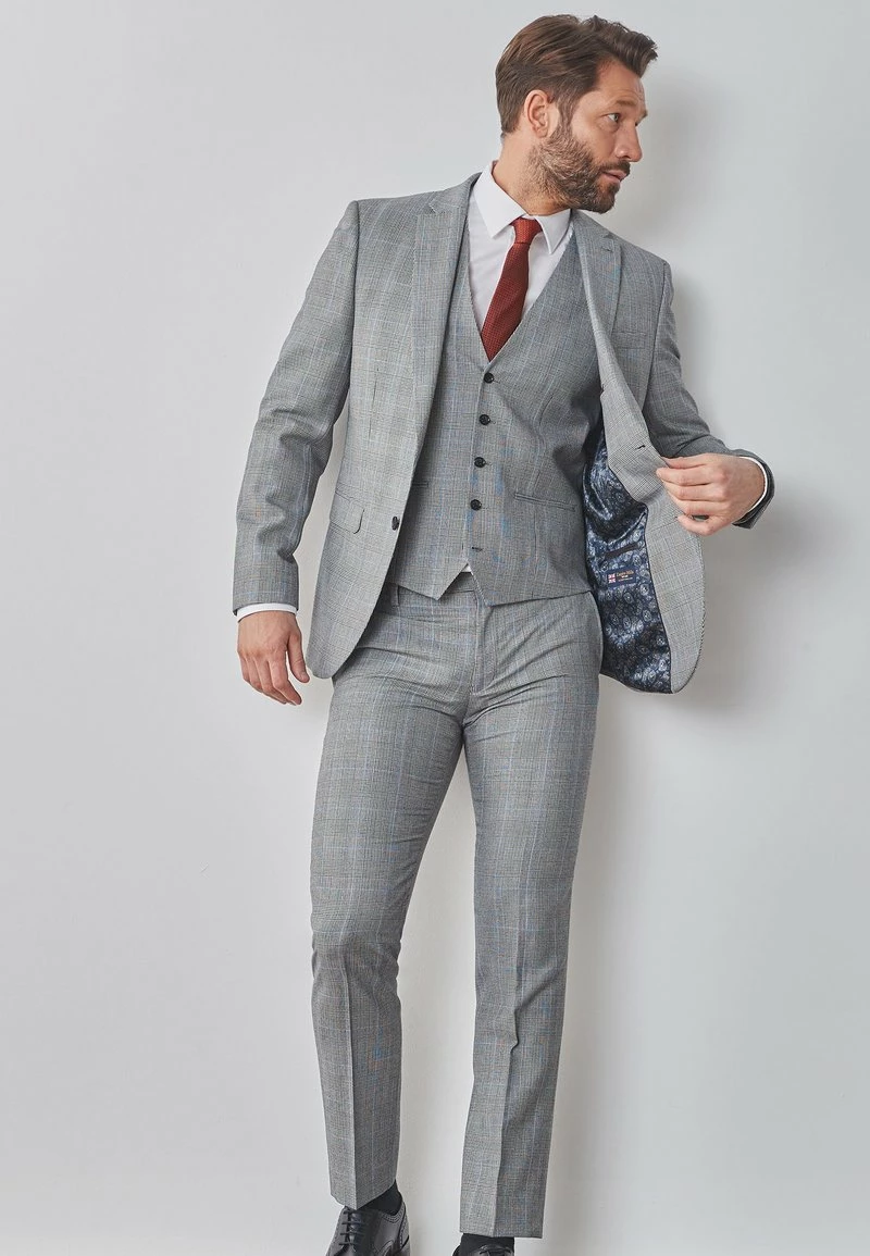 Next Herren SLIM FIT - Anzugsakko - Grey – Bild 2