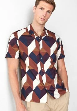 Next Herren SHORT SLEEVE - Hemd - Off White