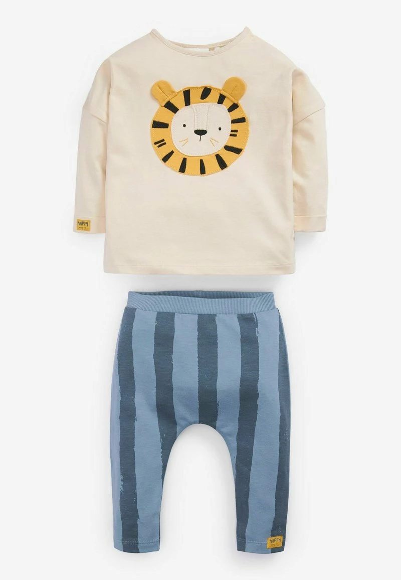 Next Kinder 4 PIECE SET - Leggings - Hosen - Blue Ochre Yellow Lion – Bild 3