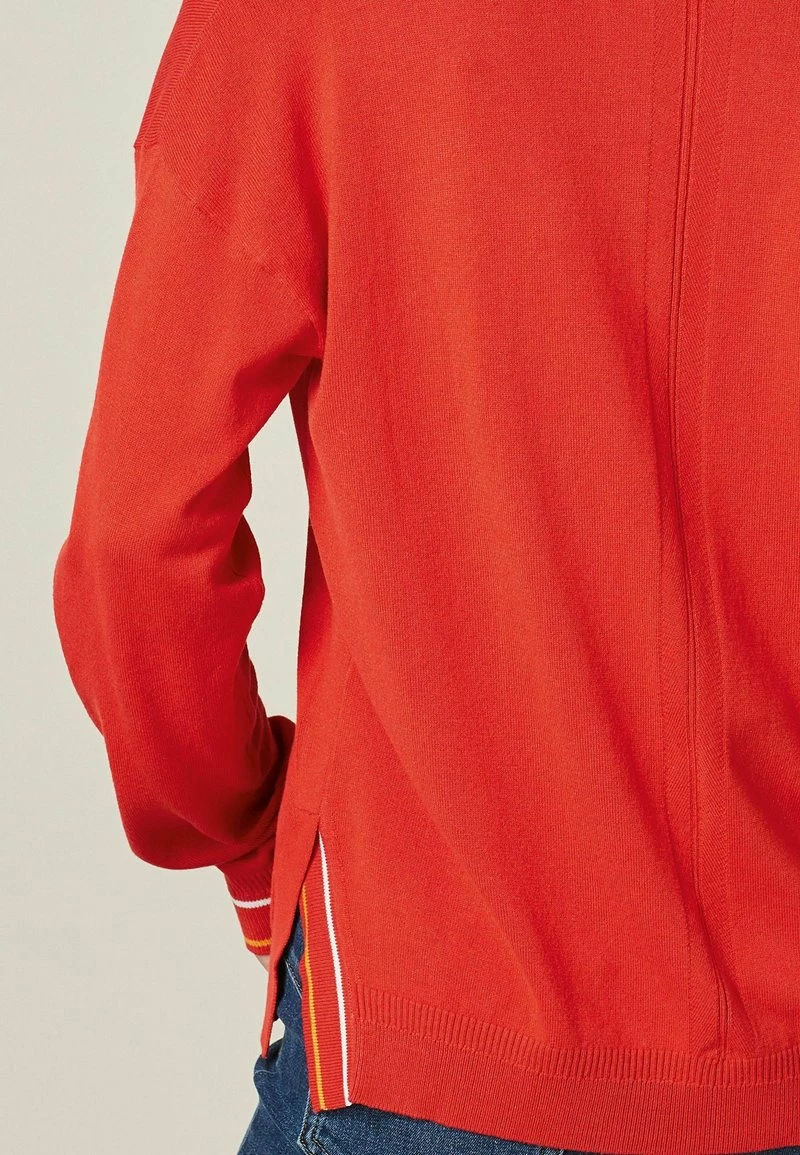 Next Damen SIDE RIB DETAIL - Strickpullover - Red – Bild 3