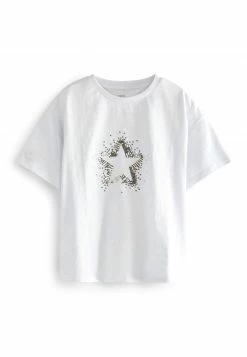 Next Kinder T-Shirt Print - Cream