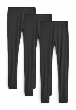 Next Damen FULL LENGTH 3 PACK - Leggings - Hosen - Black