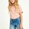 Next Kinder FRAYED HEM - Jeans Shorts - Blue