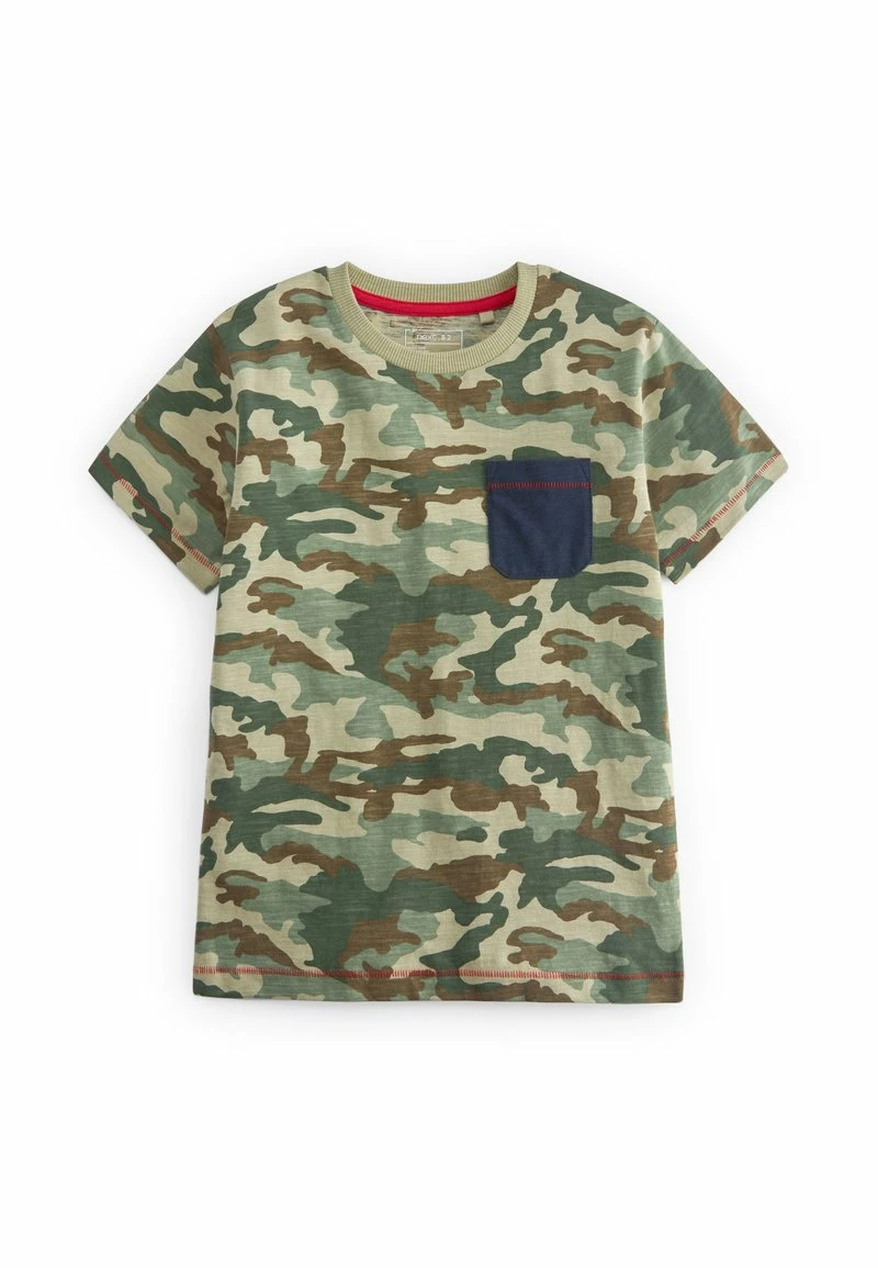 Next Kinder CONTRAST POCKET SHORT SLEEVE - T-Shirt Print - Camouflage