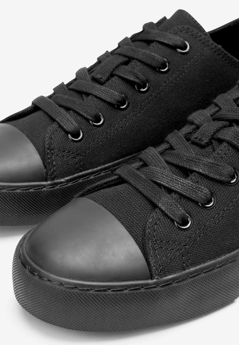 Damen MORRIS & CO. AT NEXT BASEBALL CANVAS TRAINERS - Sneaker Low - Black – Bild 5