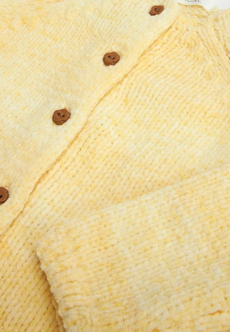 Next Kinder CHENILLE - Strickjacke - Yellow – Bild 5