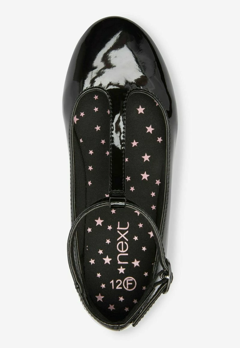 Next Kinder SCHOOL - Riemchenballerina - Black Patent – Bild 3