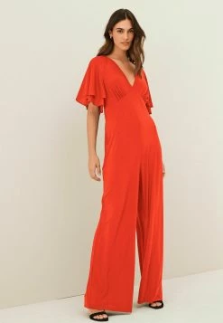 Next Damen FLUTE SLEEVE - Jumpsuit - Red