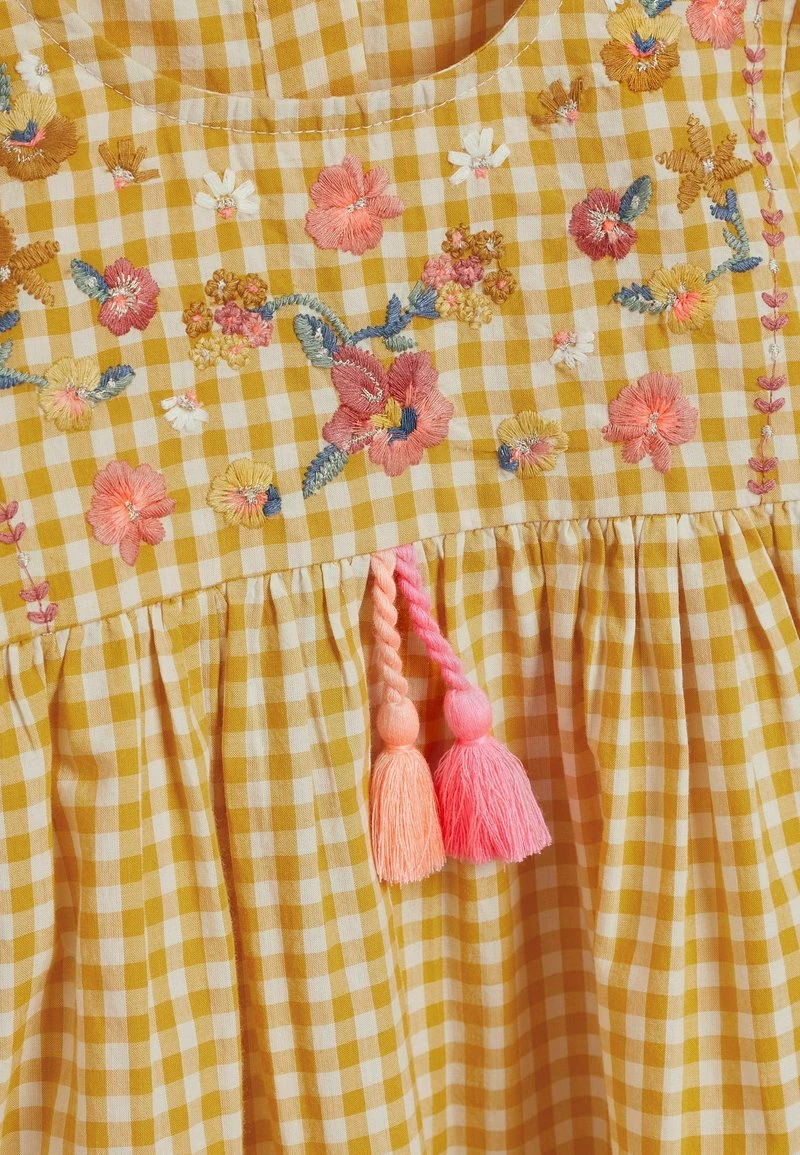 Next Kinder KAFTAN - Freizeitkleid - Yellow – Bild 3