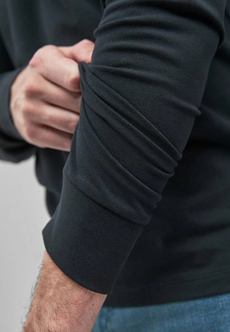 Next LONG SLEEVE - Poloshirt - Black | Herren – Bild 5