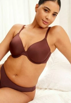 Next 2 PACK - T-Shirt BH - Chocolate Brown | Damen