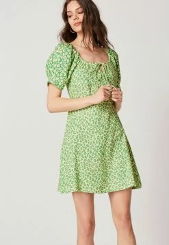 Next Damen Freizeitkleid - Green Animal Print