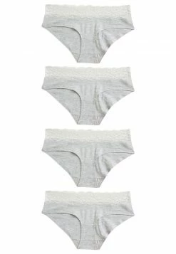 Next Damen 4 PACK - Slip - Grey