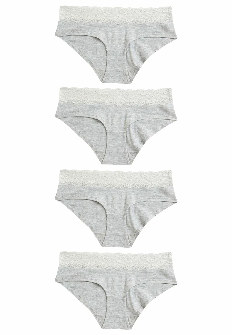 Next Damen 4 PACK - Slip - Grey