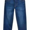 Next Kinder Jeans Relaxed Fit - Mottled Royal Blue
