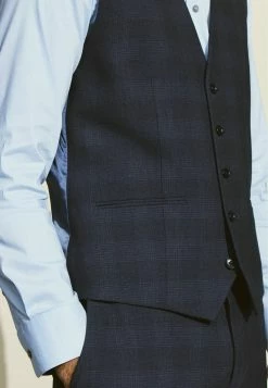 Next Herren MOTION FLEX CHECK - Weste - Mid Blue