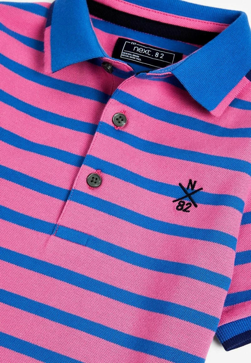 Next Kinder SHORT SLEEVE - Poloshirt - Pink Blue – Bild 3