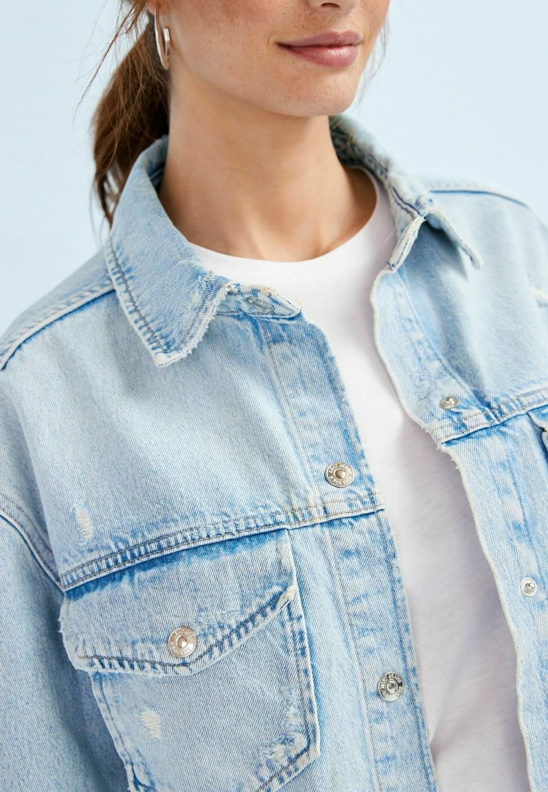 Next OVERSIZED - Jeansjacke - Denim | Damen – Bild 3