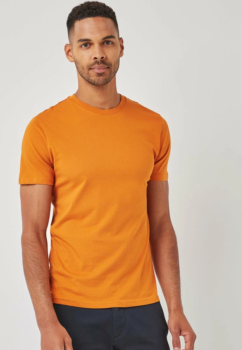 Next Herren T-Shirt Basic - Orange