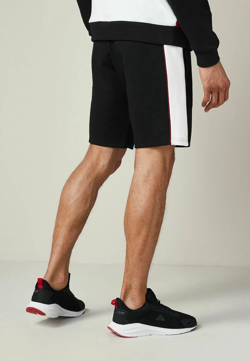 Next Herren ACTIVE - Shorts - Black White – Bild 2